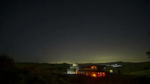 Dark Skies Observatory - 2 Stock Footage 139927393