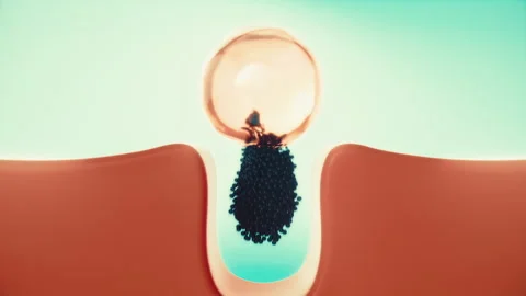 Dark Skin Tone Type Cleansing. Treatment, Cream, Oil, Serum clean Skin Stock Footage 250220400