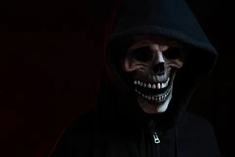 Dark Skull Head Stock Photos