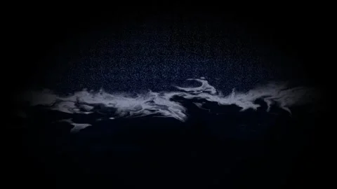 Dark Sky Clouds Forming with Subtle Light Texture During Night 库存影片 347900771
