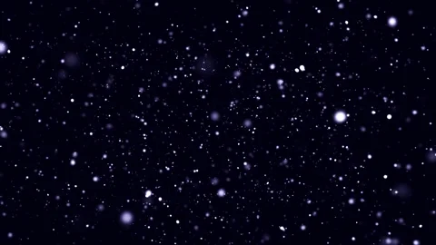 Dark sky filled with snow Stock Footage 276502858