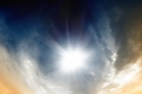 Dark sky 스톡 일러스트