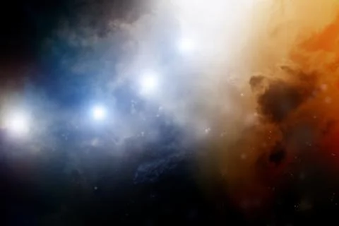 Dark sky Stock Illustration