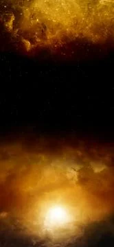Dark sky Stock Illustration