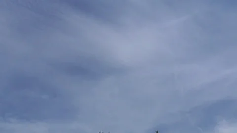 Dark sky with light clouds time lapse Stock Footage 79124178