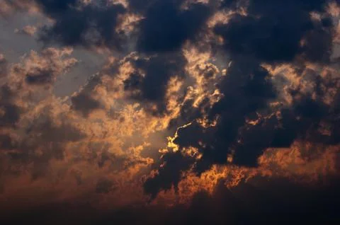 Dark sky Stock Photos