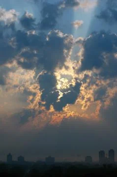 Dark sky Stock Photos