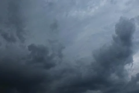 Dark sky with storm clouds Stock-Fotos