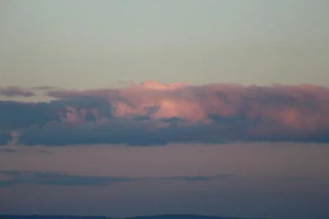 Dark sky before the sun goes down. Stock-Fotos