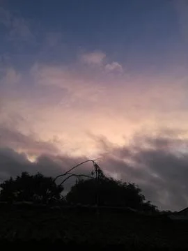 The dark sky view 스톡 사진