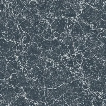 Dark Slate Blue Marble Texture with White Vein Pattern Stock Photos