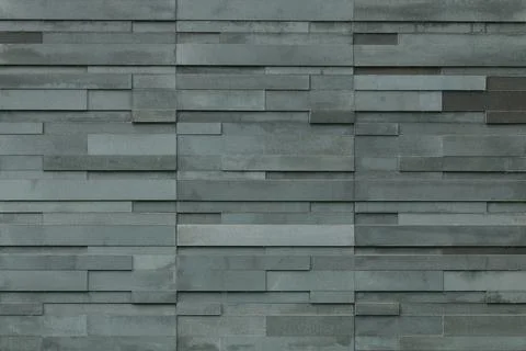 Dark slate wall for pattern and background Stock Photos