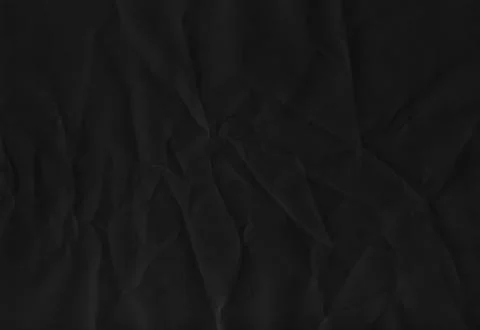 Dark slightly crumpled paper texture, background for design Stock Illustration