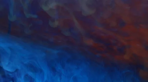 Dark, slow moving electric blue cloud, abstract background Stock Footage 40413061