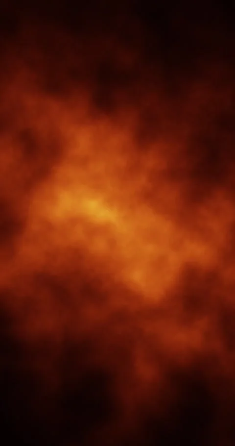Dark smoke with fire flames loop vertical background Stock-Footage 346650324
