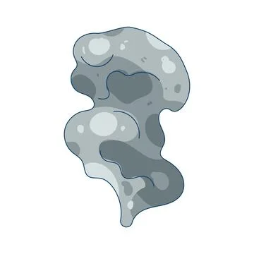 Dark smoke Stock Illustration