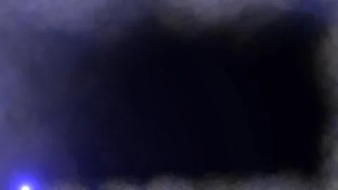 Dark smoke motion background with glowing light effect Stock Footage 337936880