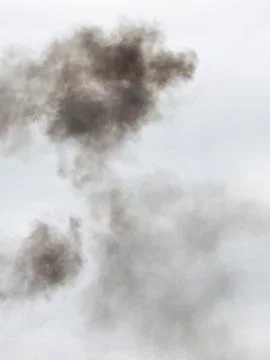 Dark smoke Stock Photos