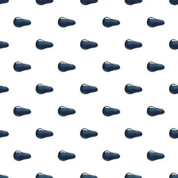 Dark smooth blue pebble seamless repeating pattern 스톡 일러스트