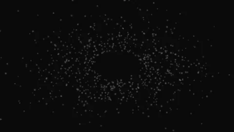Dark Smooth Particle Orb Motion Loop Background Relaxing Stock Footage 332710499
