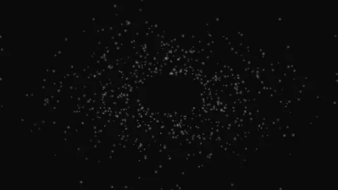 Dark Smooth Particle Orb Motion Loop Background Relaxing Stock Footage 332711061