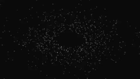 Dark Smooth Particle Orb Motion Loop Background Relaxing Stock Footage 332711167