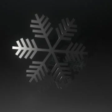 Dark snow Stock Illustration