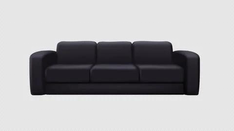 Dark sofa Stock Footage 241946240