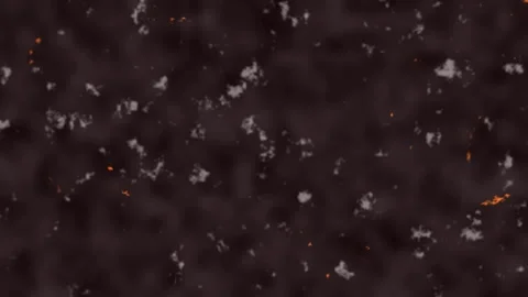 Dark Soil Texture with Small Particles and Light Flares in Cinematic Motion Stock Footage 342421289