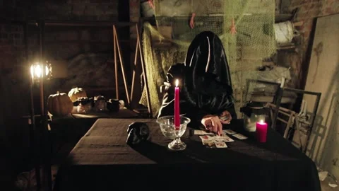 The dark sorcerer Stock Footage 133716231