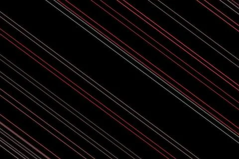 Dark space background with bright red and white lines Stock Illustration