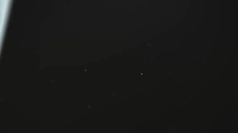 Dark Space Background With Floating Particles Stock Footage 340555902
