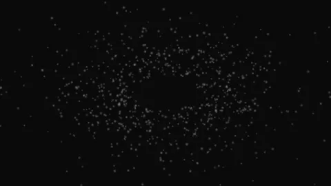 Dark Space Dust Particles Loop Background Soft Ambient Motion Stock Footage 332710959