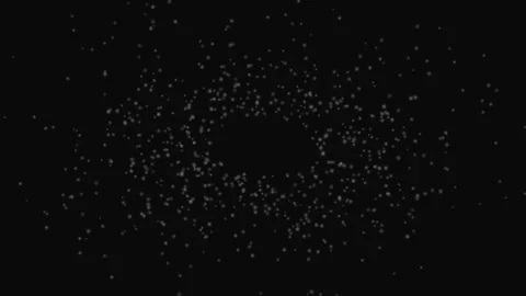 Dark Space Dust Particles Loop Background Soft Ambient Motion Stock Footage 332711152