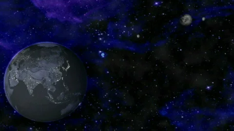 Dark Space HD 库存影片 486749