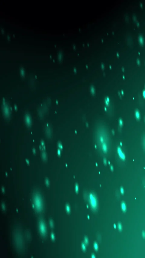 Dark space with many small blue glowing lights. Video stock 330168212