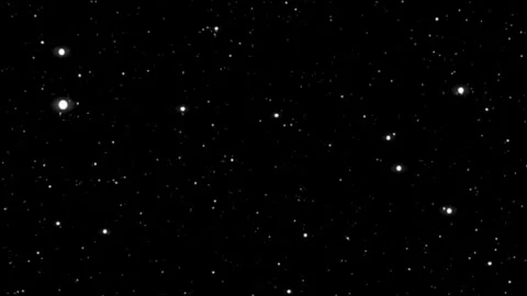 Dark Space Star Field Animation black Background 4K Stock Footage 327183685