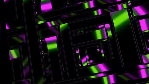 Dark Space video loop Stock Footage 76989378