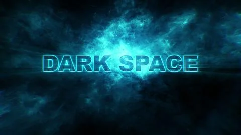 Dark SpaceDark Space. Designed for Special Research Content. Ilustração Stock