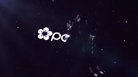 Dark Spinning Corporate  Logo  Animation Stock After Effects