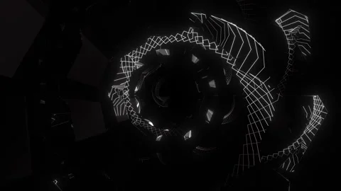 Dark spiral Stock Footage 257261560