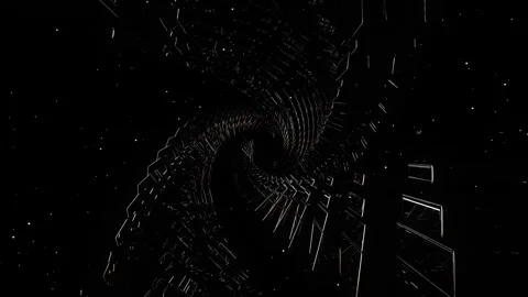 Dark Spirals Stock Footage 310139514