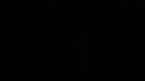 Dark, Spooky Night. Super Close Up Of Full Moon Lunar Eclipse. Video stock 195462797