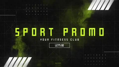 Dark sport promo Stock After Effects