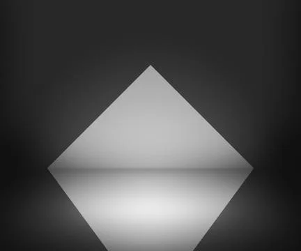 Dark spotlight backdrop Stock Illustration