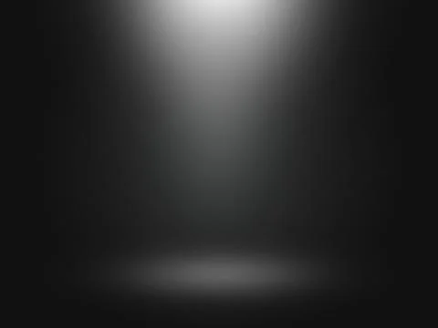 Dark Spotlight Background Stock Photos