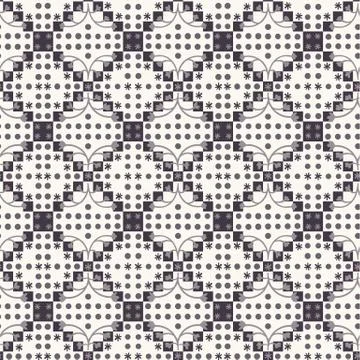 Dark square mosaic effect vector texture. Masculine geometric seamless melange Stock Illustration
