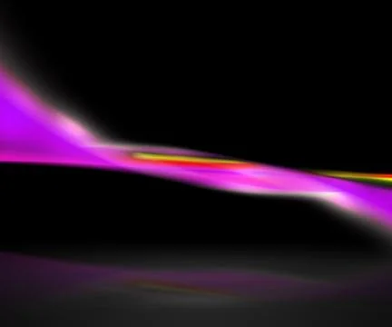 Dark stage with violet motion light Stock Illustration