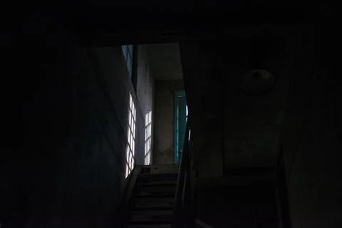 Dark Staircase Stock Photos