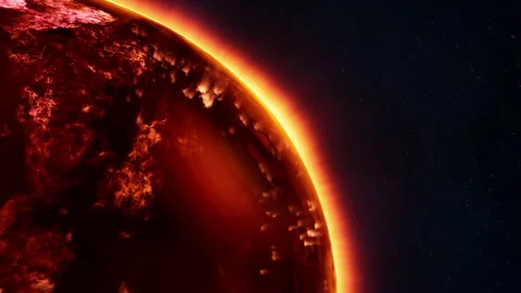 Dark Star Brown Dwarf Burning in Galaxy 02 Stock Footage 166026537